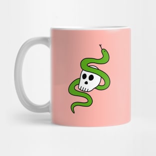 Skull and Snake Mug